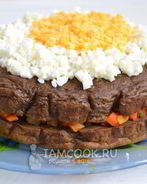 Печеночный торт в мультиварке