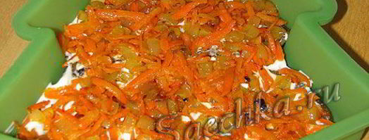 печеночный торт в виде елочки. Шаг 8