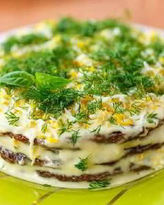 Печеночный тортик