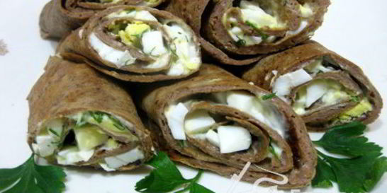 Печеночные рулетики