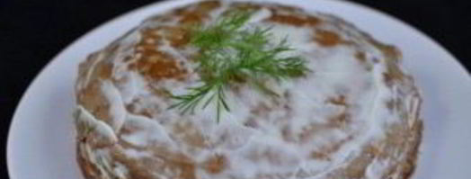 торт из куриной печени. Шаг 10