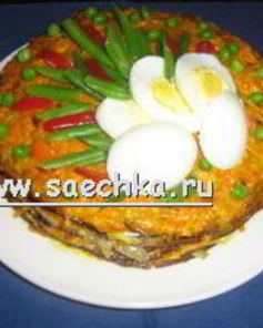 Тортик из печенки