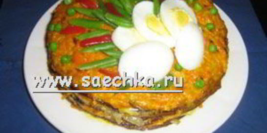 Тортик из печенки