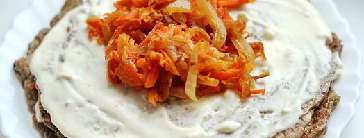 закусочный печеночный торт. Шаг 7