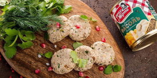 Пхали из белой фасоли