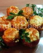 Помидоры, фаршированные курицей