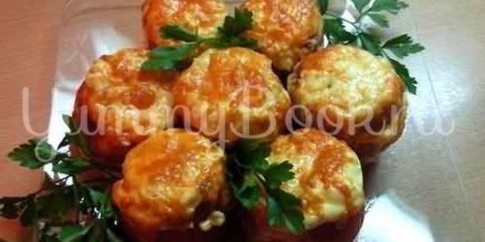 Помидоры, фаршированные курицей