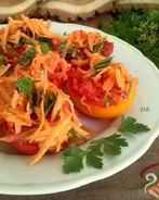 Помидоры с морковкой