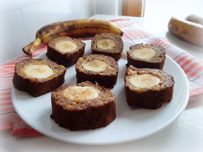 Рецепт банановых роллов