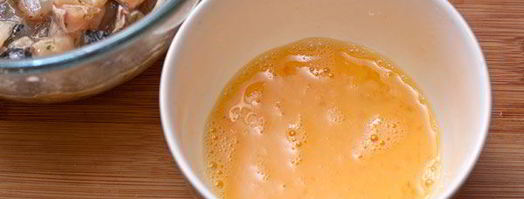 горячие роллы с белой рыбой. Шаг 3