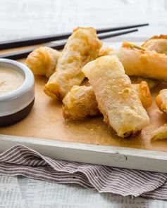 Индонезийские роллы с овощами