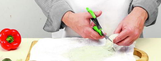 индонезийские роллы с овощами. Шаг 3