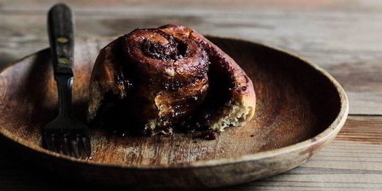 Кофейные роллы с нутеллой