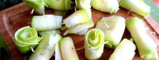 маринованные роллы из молодых кабачков. Шаг 18