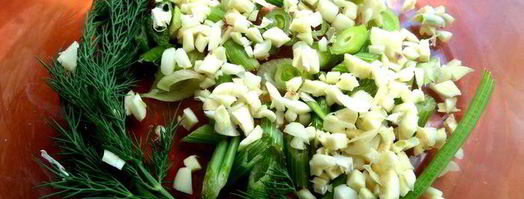 маринованные роллы из молодых кабачков. Шаг 6