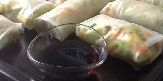 Овощные спринг-роллы