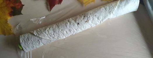 ролл с печенью трески. Шаг 11