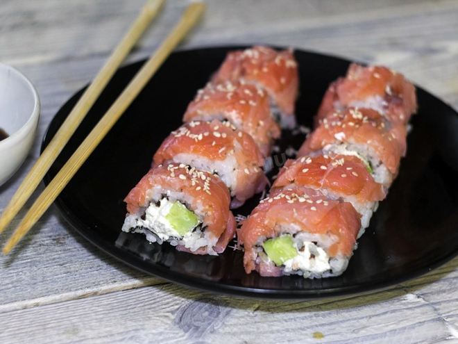 Рецепт роллов филадельфия