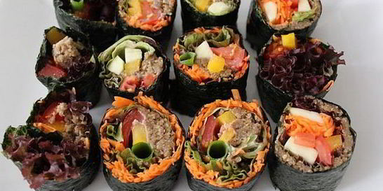 Роллы из моркови