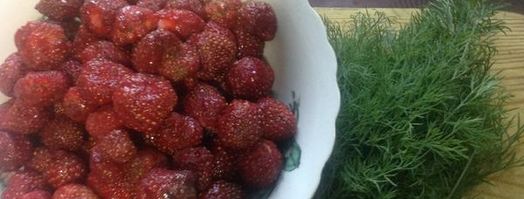 роллы из телятины с клубничным соусом. Шаг 4