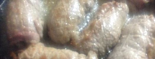 роллы из телятины с клубничным соусом. Шаг 7