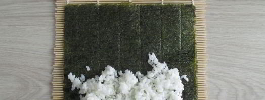 роллы с кальмаром и беконом. Шаг 12