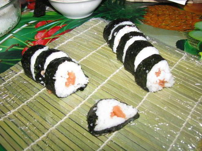 Рецепт роллов с семгой