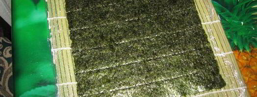 роллы с семгой. Шаг 7