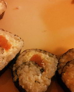 Роллы с сыром филадельфия и семгой