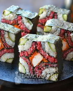 Роллы Сложная мозаика