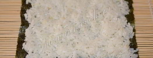 роллы сложная мозаика. Шаг 3