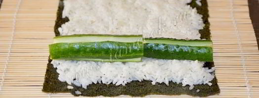 роллы сложная мозаика. Шаг 4