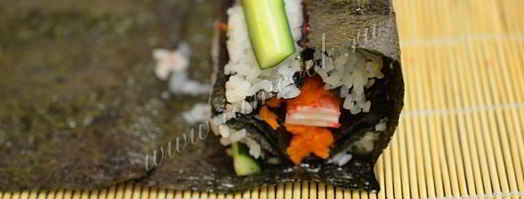 роллы сложная мозаика. Шаг 11