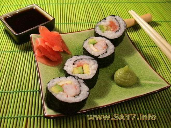 Рецепт роллов