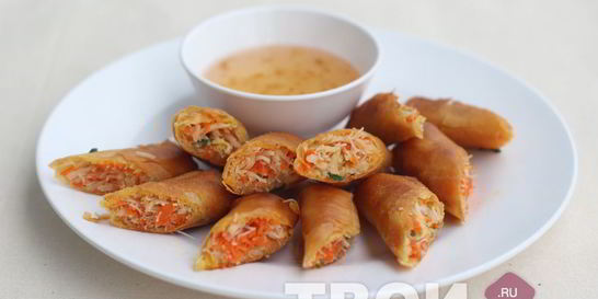 Вегетарианские спринг роллы