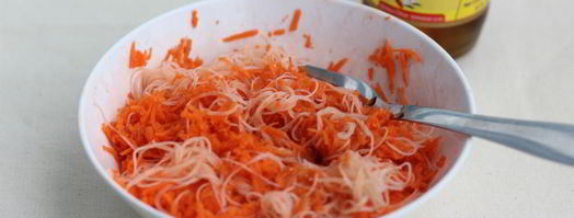 вегетарианские спринг роллы. Шаг 3