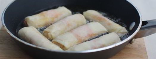 вегетарианские спринг роллы. Шаг 7