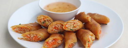 вегетарианские спринг роллы. Шаг 8