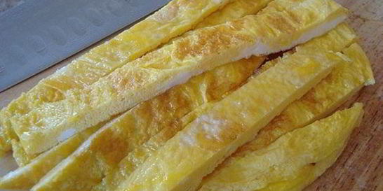 Яичный блинчик для роллов