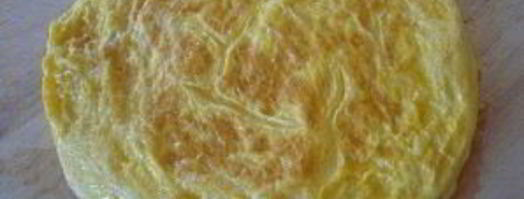 яичный блинчик для роллов. Шаг 3