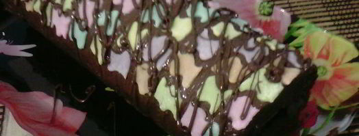 бисквитный рулет с мастикой. Шаг 4