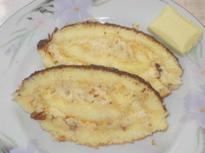 Рецепт бисквитного рулета симфония кокоса