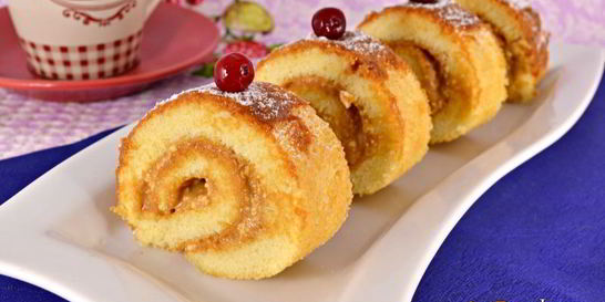 Быстрый рулет к чаю