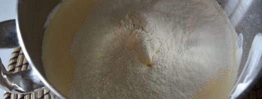 двойной бисквитный рулет с джемом. Шаг 5