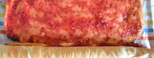 двойной бисквитный рулет с джемом. Шаг 11