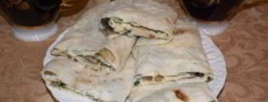 грибной рулет из лаваша. Шаг 8