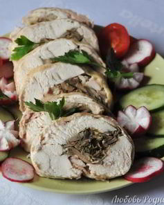 Куриный рулет