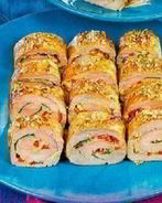 Куриные рулеты Конфетти с перцем