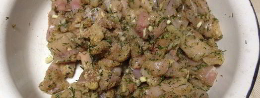 мраморный рулет из курицы. Шаг 5