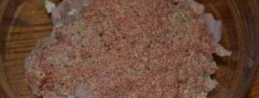 мясная нарезка из курицы мраморный рулет. Шаг 5